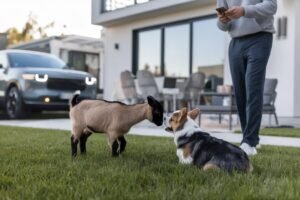 10 millions de vues pour cette amitié improbable entre bébé chèvre et corgi qui fait sensation sur TikTok et surprend même les experts