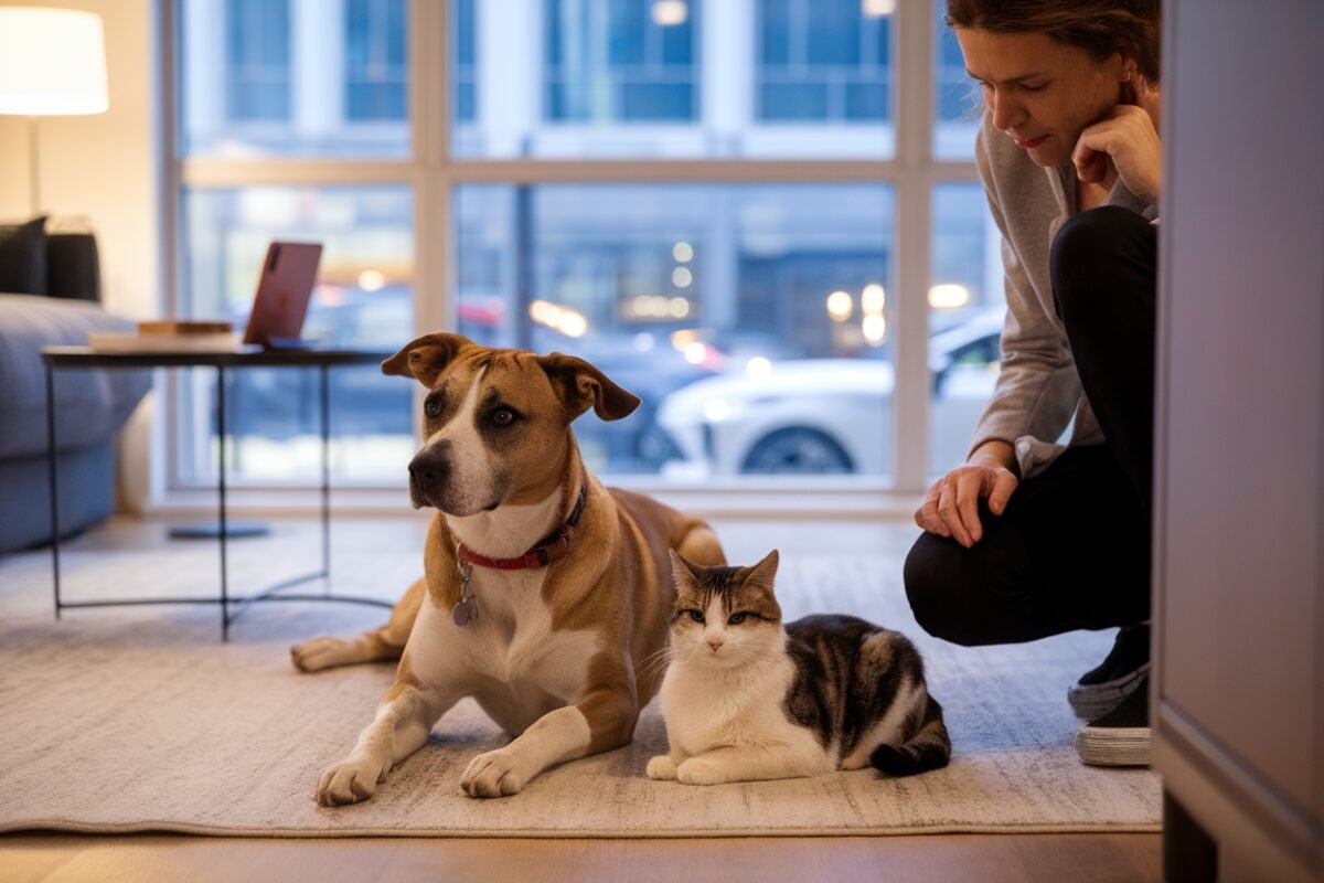 Un duo chien-chat surprend tous les propriétaires avec ce comportement inattendu dans leur panier partagé et leurs 3 rituels quotidiens