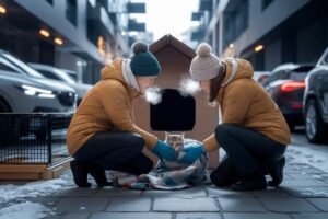 Sauvetage de 100 chats après 28 jours frigorifiés dans la neige, les vétérinaires découvrent un détail inattendu qui change leur diagnostic